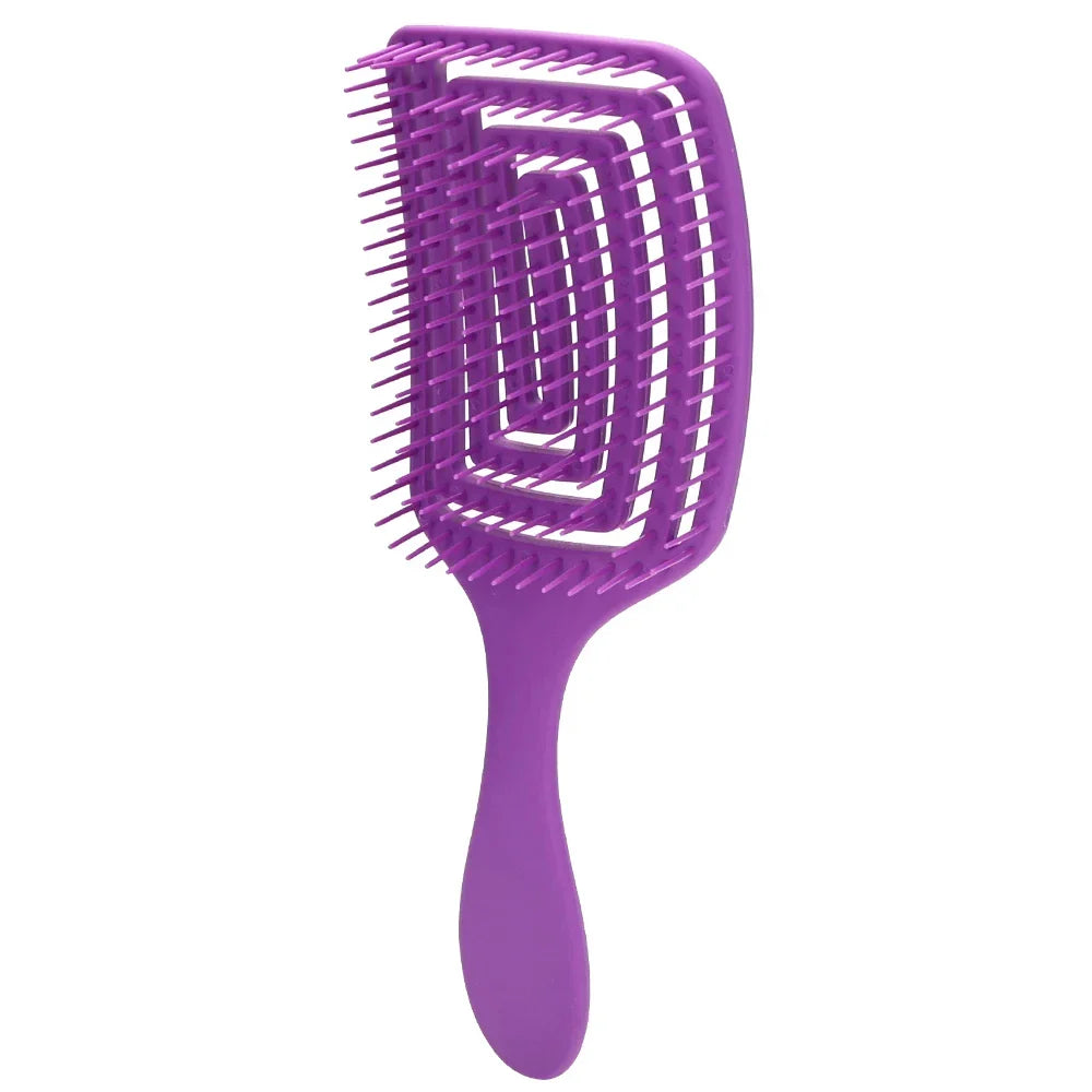 CurlCare Comb - Børste med børstehår og nylon til styling og massage 1