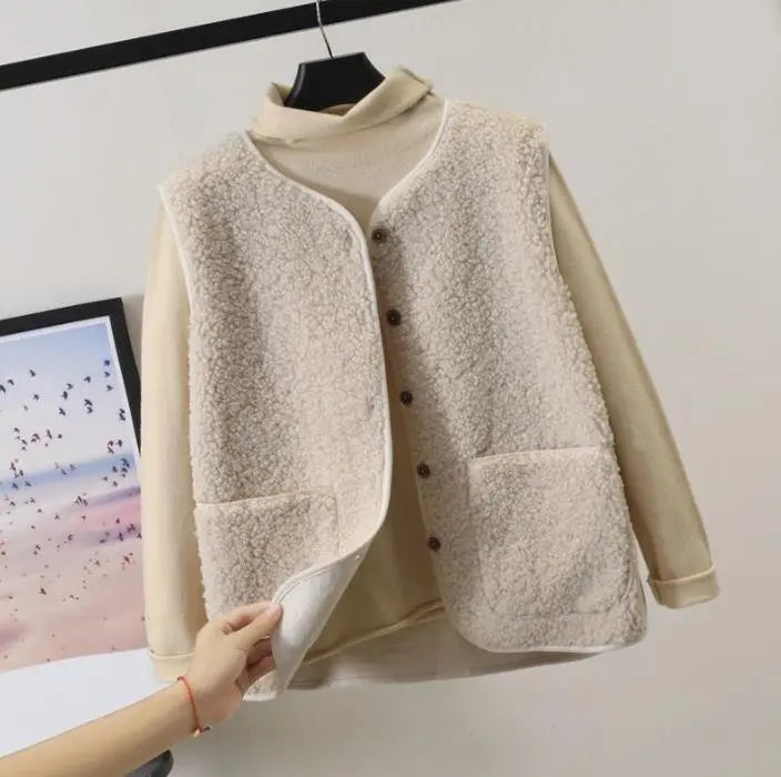 Damen Ärmellose Winterweste Warm Gemütlich Stylisch für Kalte Tage 2