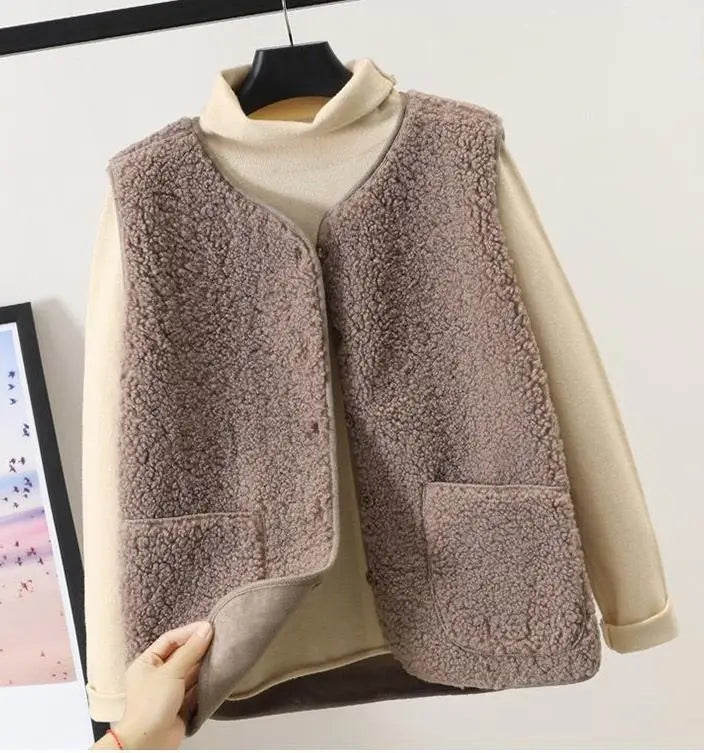 Damen Ärmellose Winterweste Warm Gemütlich Stylisch für Kalte Tage 3