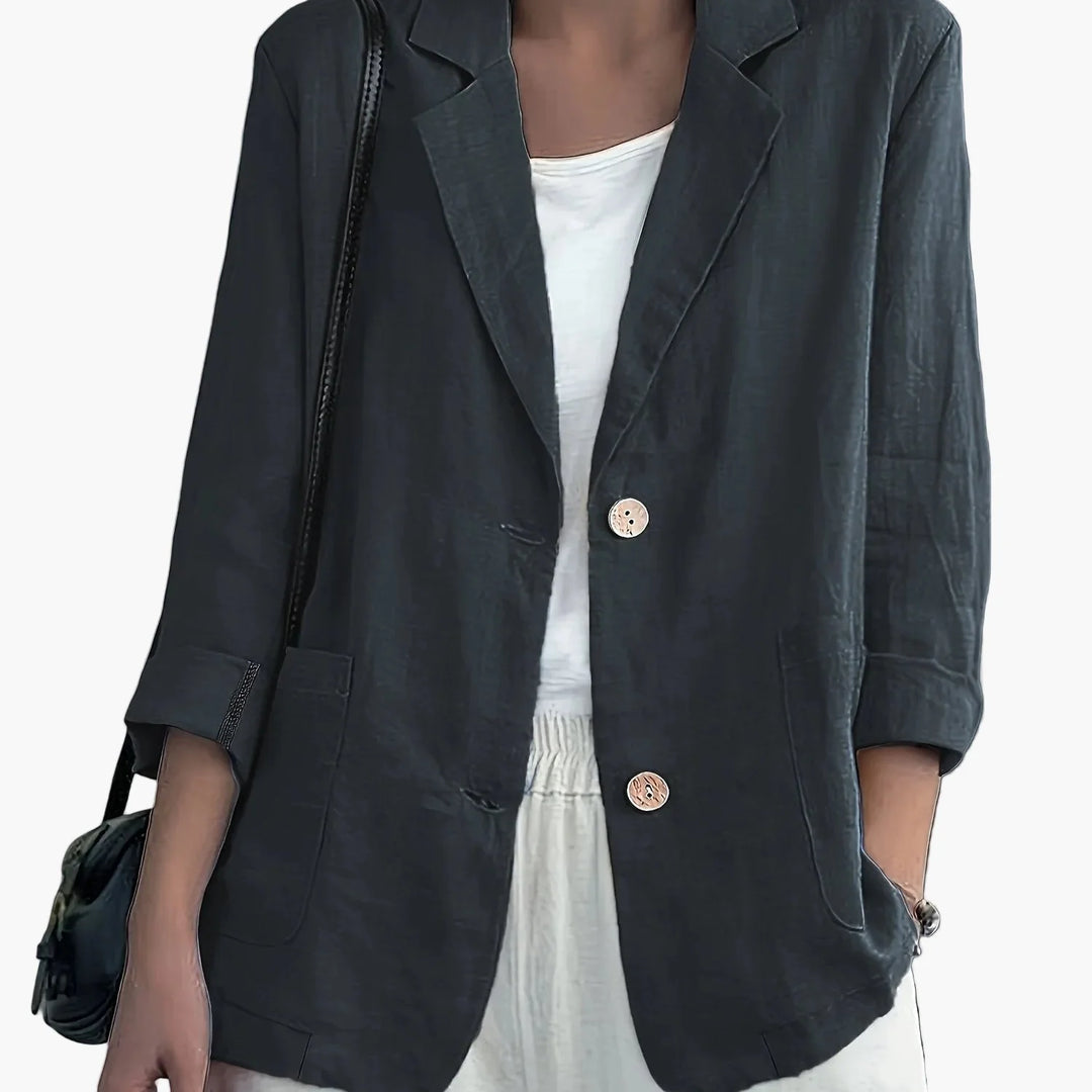 Damen Blazer im lässigen Business Look 12