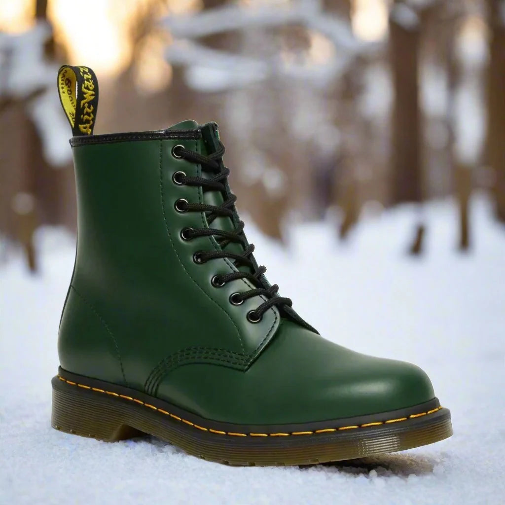 Damen Combat Boots im klassischen Design 0