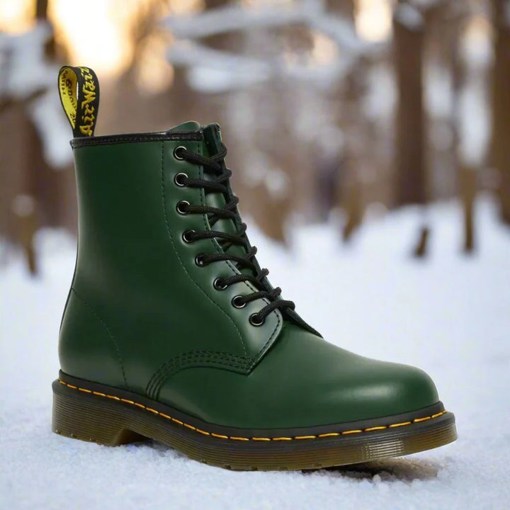 Damen Combat Boots im klassischen Design 0