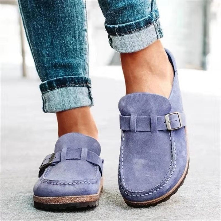 Damen Elegante Slip-On Loafers mit Orthopädischer Fußgewölbeunterstützung für Frühling 2