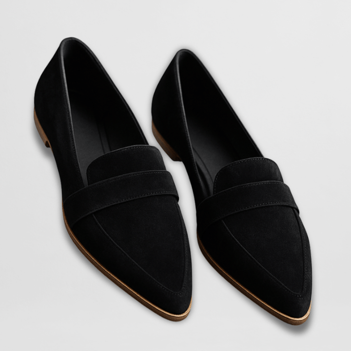 Damen Loafer Spitz Zulaufend Elegant Für Frühling Und Sommer 2
