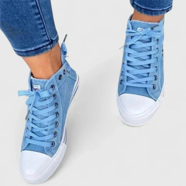 Damen Orthopädische High Top Sneakers mit Arch Support für Sommer und Alltag 2