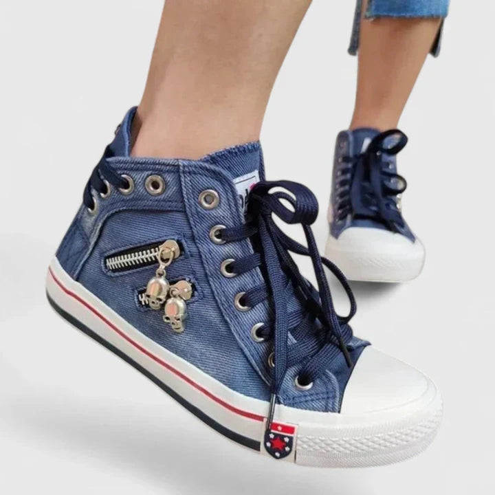 Damen Orthopädische High Top Sneakers mit Arch Support für Sommer und Alltag 3