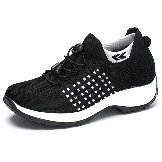 Damen Orthopädische Plateau-Sneaker mit Arch Support und Gedämpfter Sohle 6