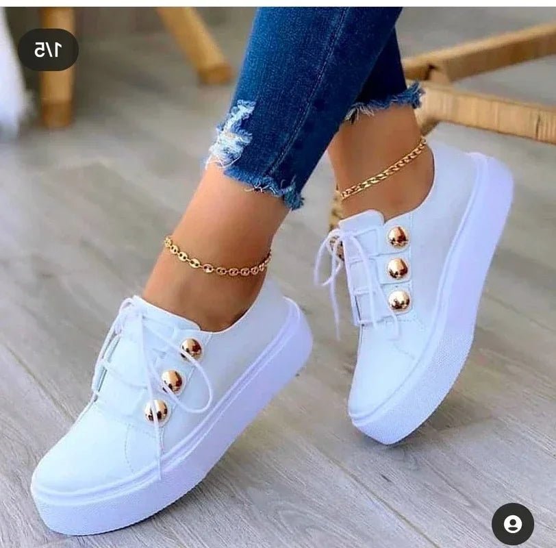 Damen Orthopädische Plateau-Sneaker mit Schnürung und Arch Support für Komfort und Stil 6