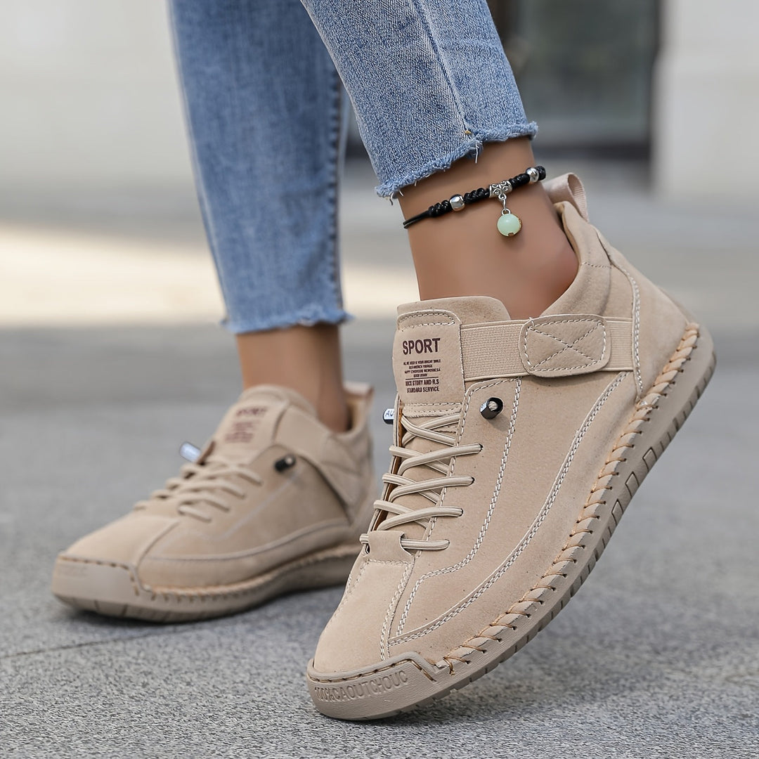 Damen Orthopädische Schnür Ankle Boots mit Arch Support für Alltag und Komfort 0