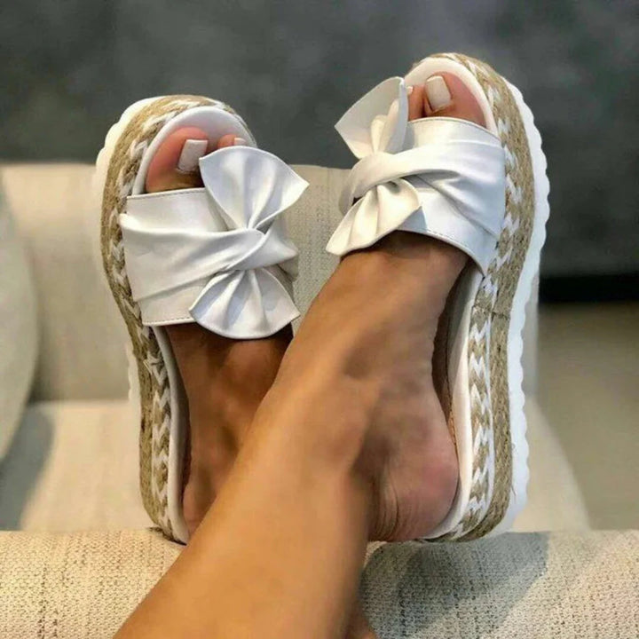 Damen Orthopädische Slip-On Sandalen mit Arch Support und Plateau-Sohle für Frühling und Sommer 3