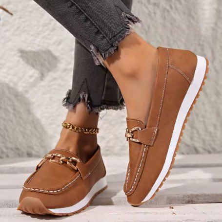Damen Orthopädische Slipper mit Arch Support und Rutschfester Sohle Golddetail 10