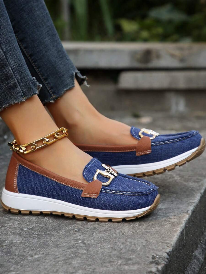 Damen Orthopädische Slipper mit Arch Support und Rutschfester Sohle Golddetail 8