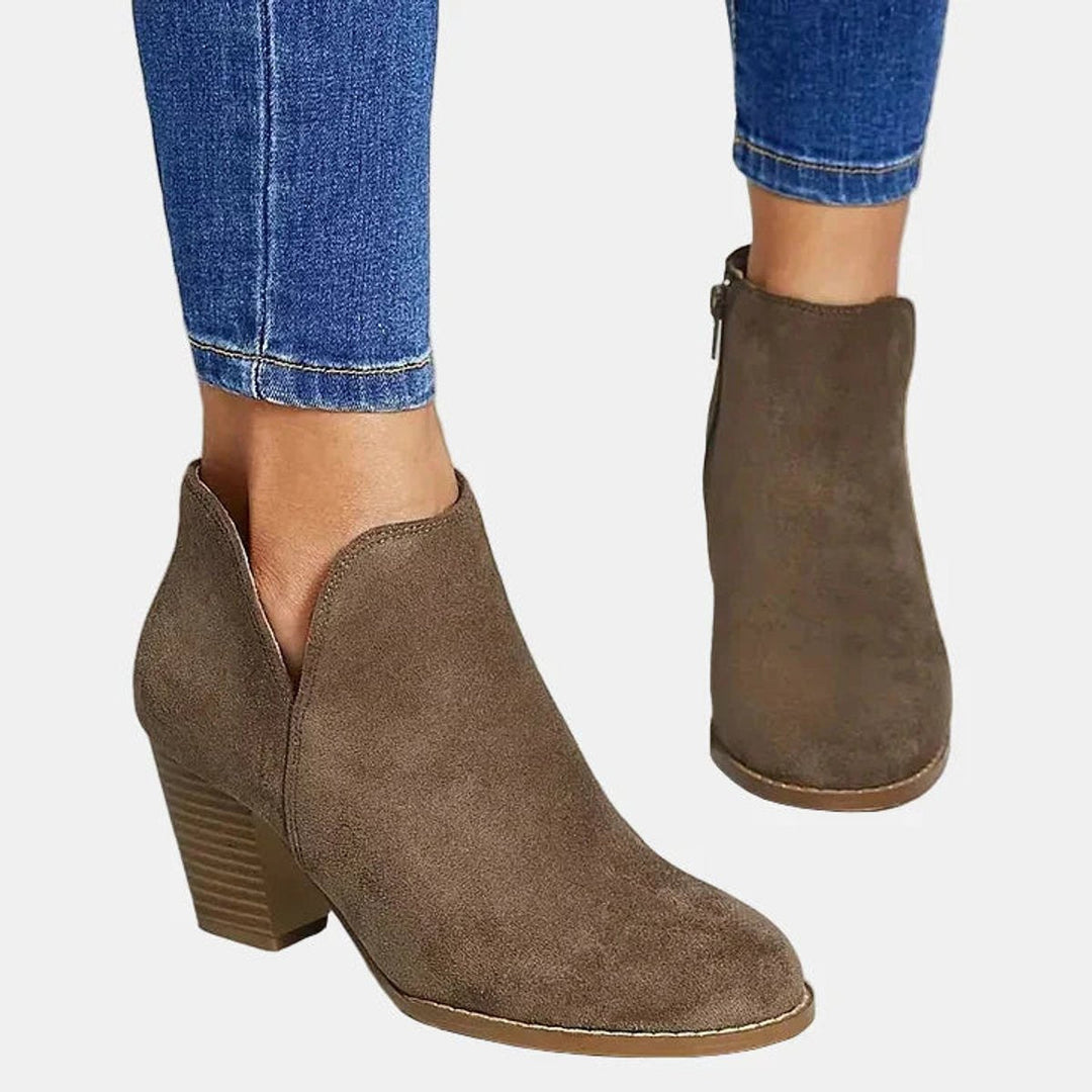 Damen Orthopedic Ankle Boots mit Arch Support und Blockabsatz für Komfort und Stil 1