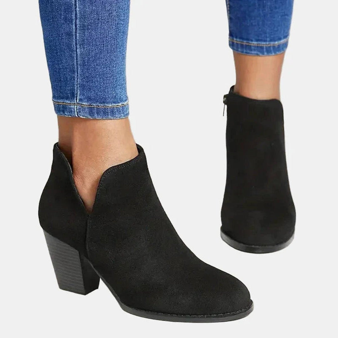 Damen Orthopedic Ankle Boots mit Arch Support und Blockabsatz für Komfort und Stil 5