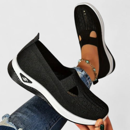 Damen Slip-On Sneaker mit Orthopädischer Arch Support und Atmungsaktivem Mesh für Walking und Alltag 7
