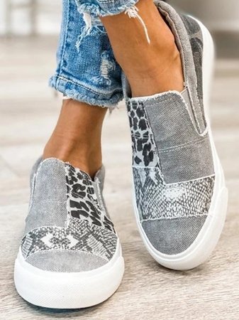 Damen Sneaker mit niedrigem Schaft und kreativem Patch-Design für Alltag und Freizeit 2