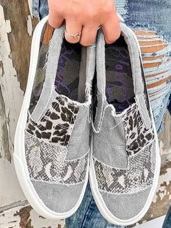 Damen Sneaker mit niedrigem Schaft und kreativem Patch-Design für Alltag und Freizeit 4