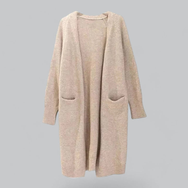 Damen Strick Cardigan - Langer Oversized Cardigan mit Offener Vorderseite für Komfort und Stil 5