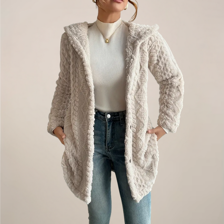 Damen Strickcardigan Lockerer Schnitt Offene Front Übergangsjacke Frühling 0
