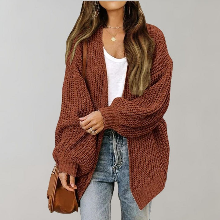 Damen Strickjacke Offen – Elegante Übergangsjacke, Vielseitige Cardigan für Alltag und Büro 1