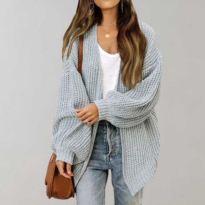 Damen Strickjacke Offen – Elegante Übergangsjacke, Vielseitige Cardigan für Alltag und Büro 2