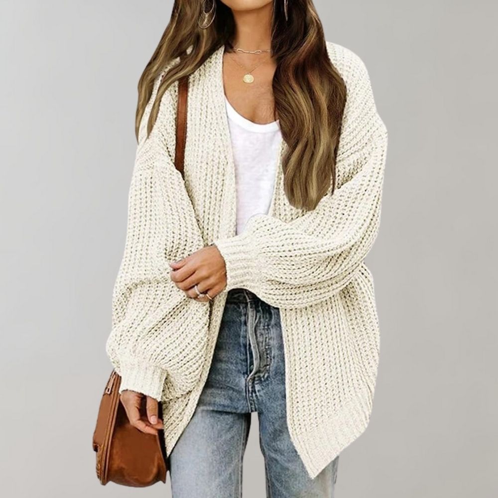 Damen Strickjacke Offen – Elegante Übergangsjacke, Vielseitige Cardigan für Alltag und Büro 4