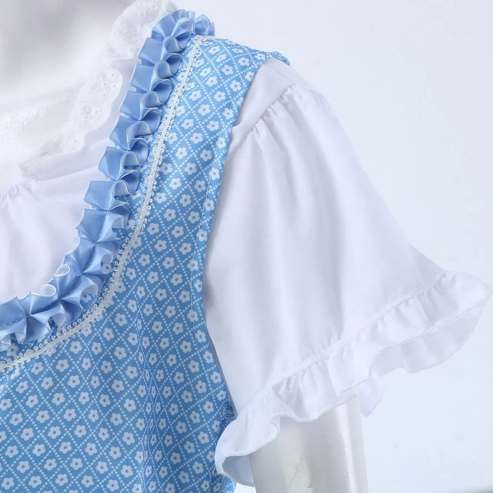 Damen Trachtenkleid Mit Schürze Und Bluse – Elegantes Trachtenkleid Für Festliche Anlässe, Vielseitig Und Komfortabel 2