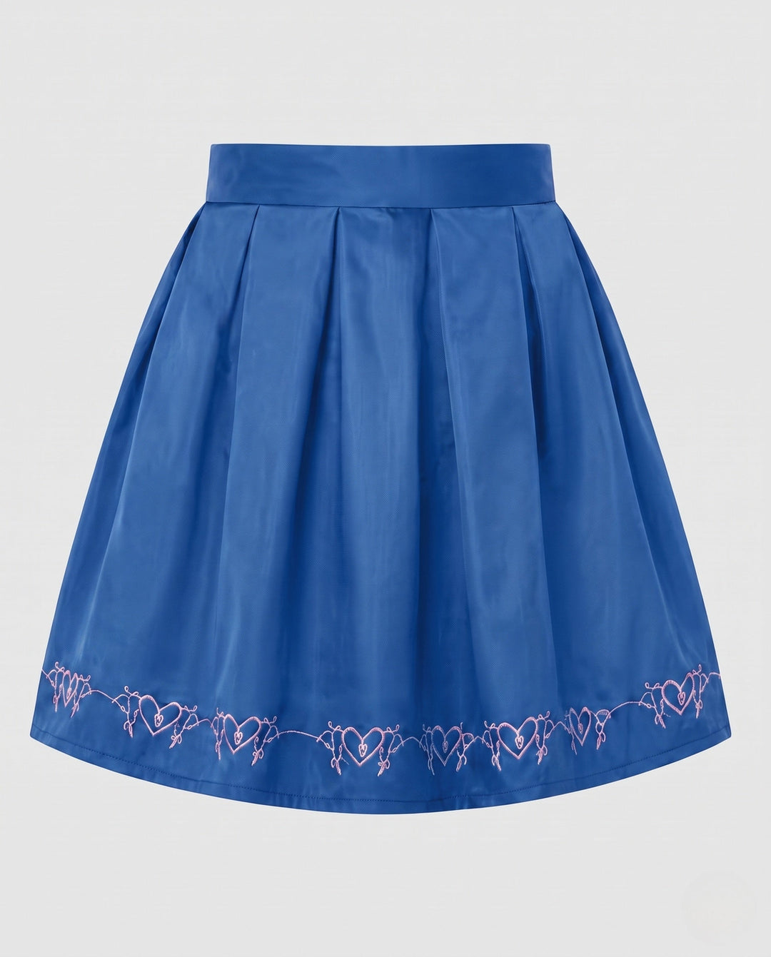 Damen Trachtenrock mit filigranem Herzdesign elegant und vielseitig 6