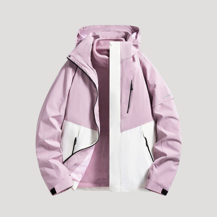Damen Wasserdichte Outdoor Windbreaker Jacke Leicht & Windabweisend für Aktive 2