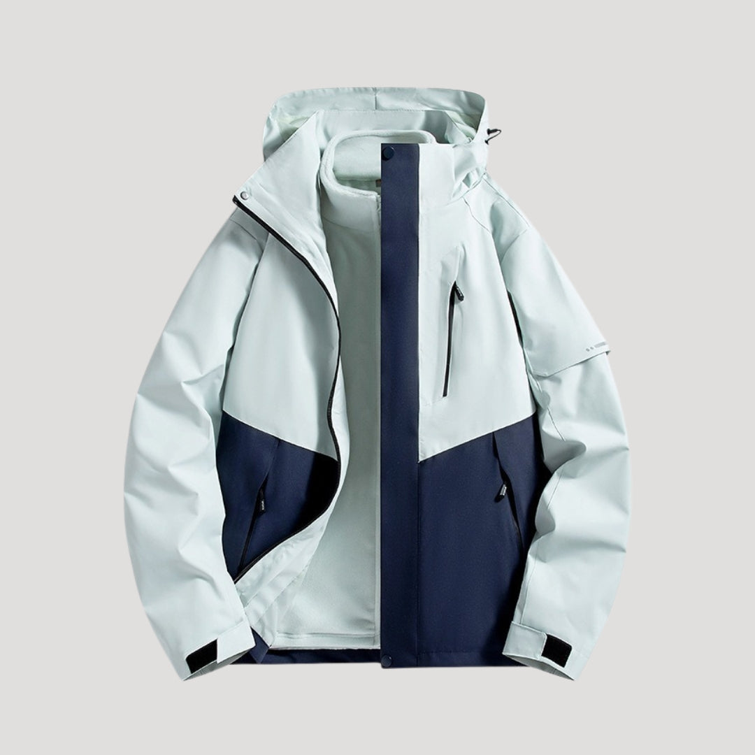 Damen Wasserdichte Outdoor Windbreaker Jacke Leicht & Windabweisend für Aktive 3