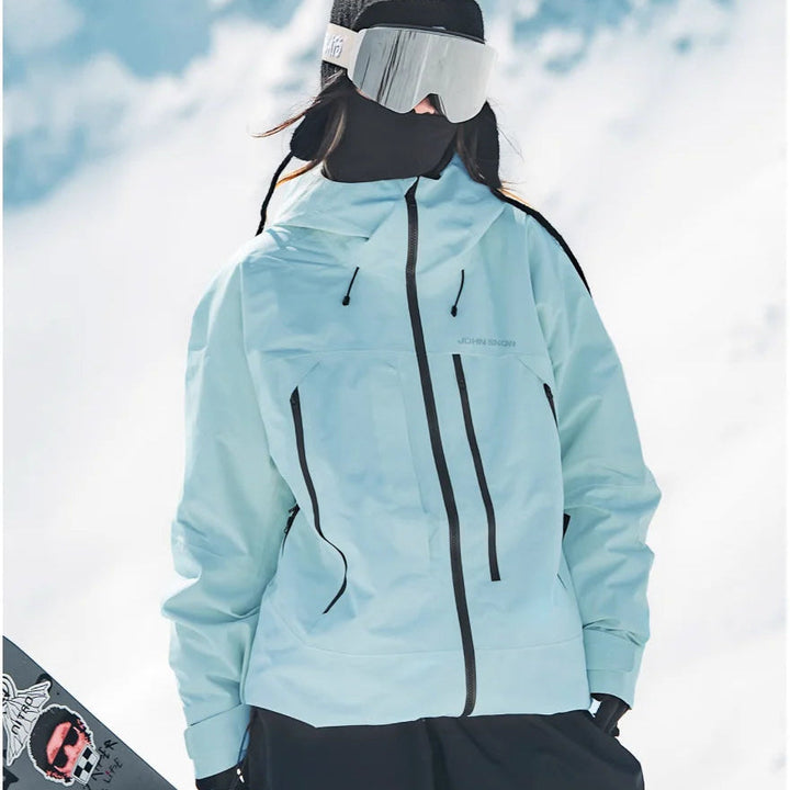 Damen Wasserdichte Ski-Jacke für Winter Outdoor Aktivitäten mit Komfort und Schutz 5