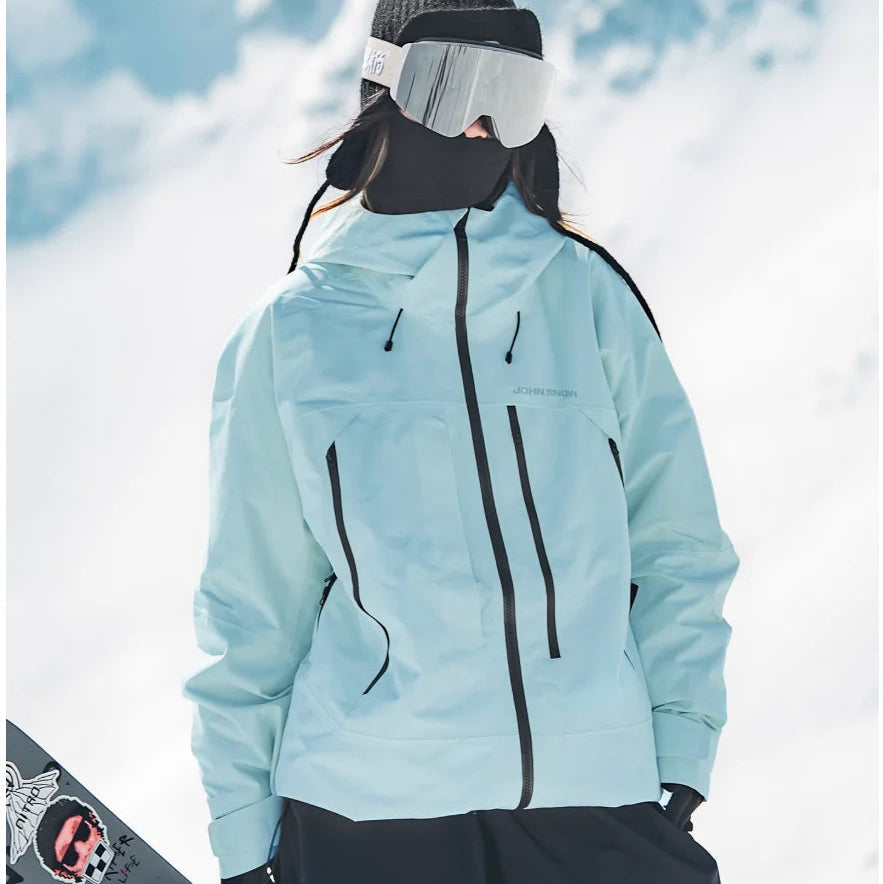 Damen Wasserdichte Ski-Jacke für Winter Outdoor Aktivitäten mit Komfort und Schutz 6