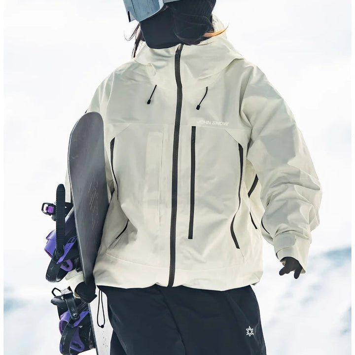Damen Wasserdichte Ski-Jacke für Winter Outdoor Aktivitäten mit Komfort und Schutz 7