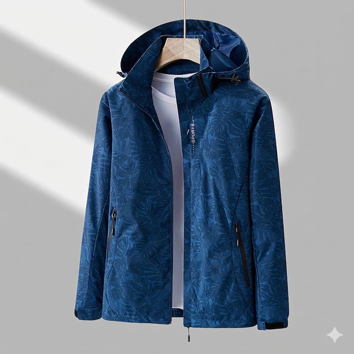 Damen Winterjacke Wasserdicht Gefüttert Outdoorjacke mit Verstellbarer Kapuze 6