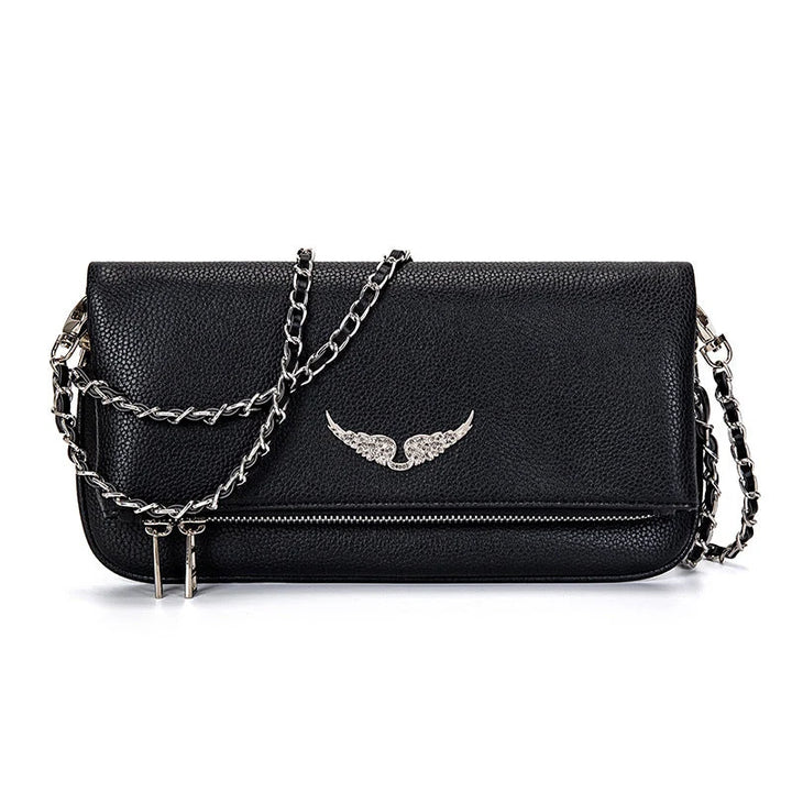 Damen elegante Pochette Handtasche mit Riemen 0