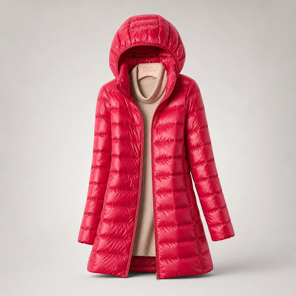 Damen ultraleichte Daunenjacke 10