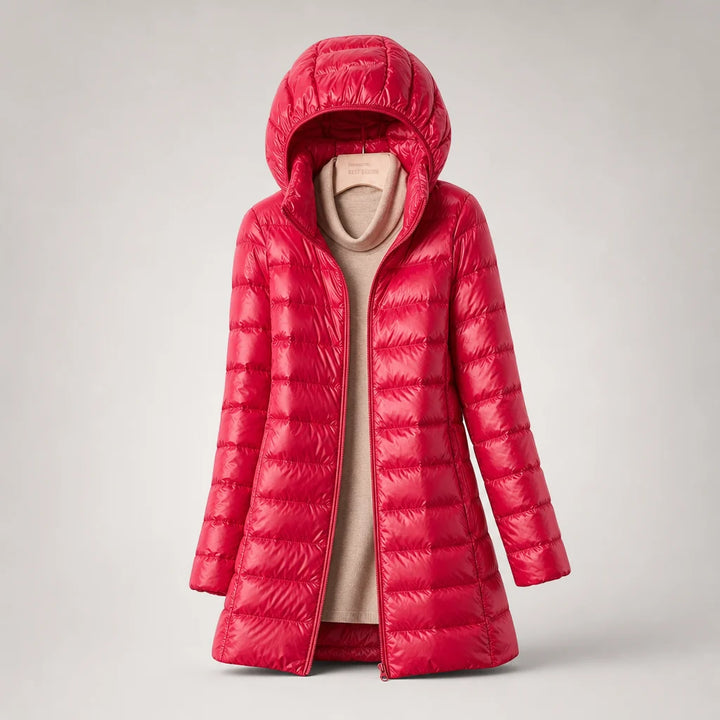 Damen ultraleichte Daunenjacke 10
