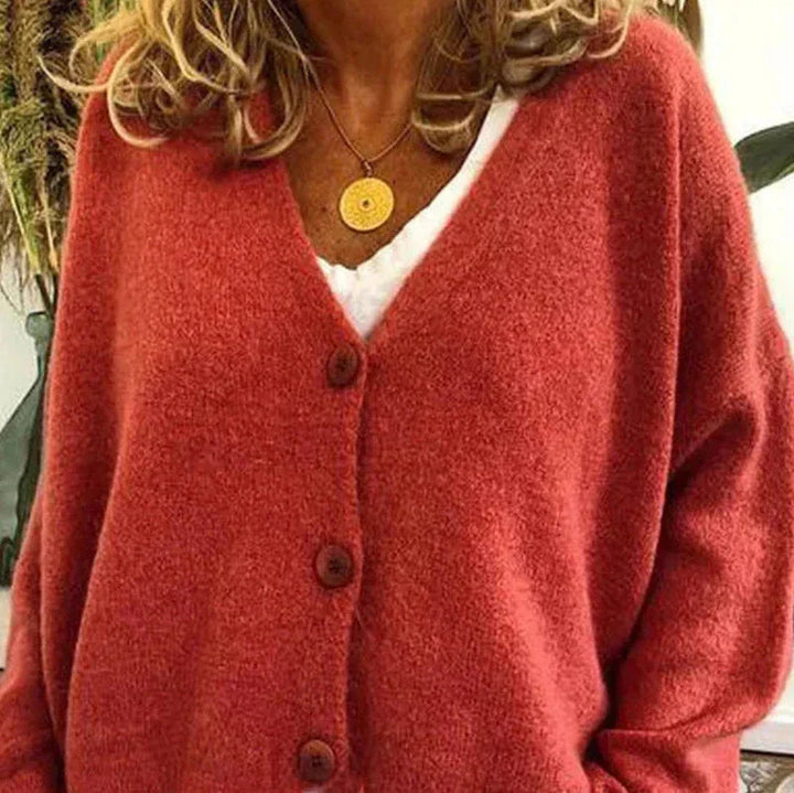 Damenjacke V-Ausschnitt – Elegante Strickjacke für Alltag und Büro, Vielseitig Kombinierbar, Jacken Damen 6