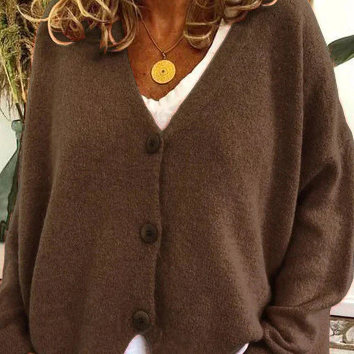 Damenjacke V-Ausschnitt – Elegante Strickjacke für Alltag und Büro, Vielseitig Kombinierbar, Jacken Damen 7