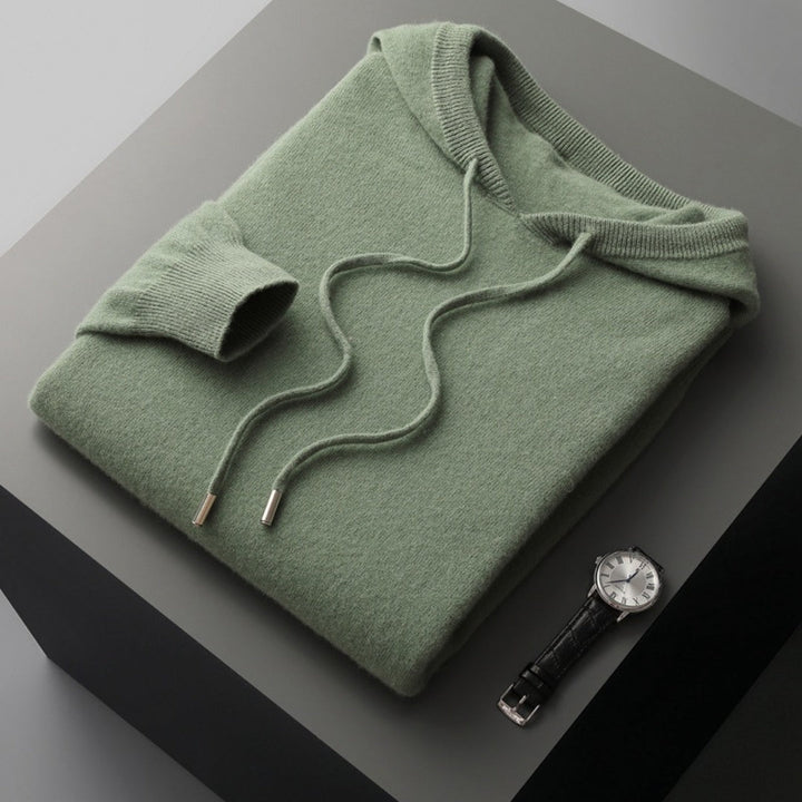 Damenpullover Grün - Leichter Kapuzenpullover für Warme Frühlingstage, Bequeme Passform und Lässiges Design 4