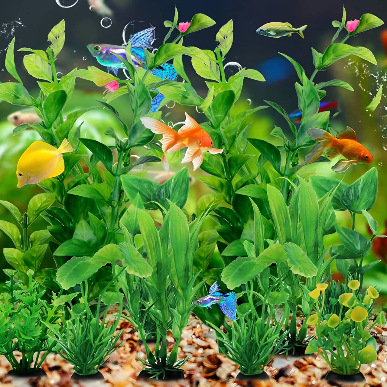 Dekoration af akvarium 0