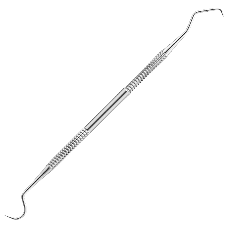 Dentaclean - Tandforsker og skraber i rustfrit stål 0