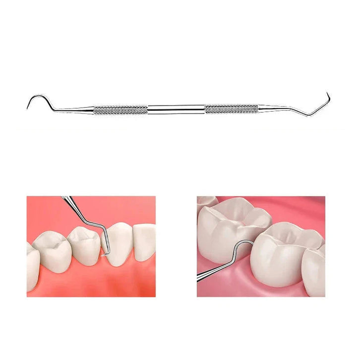 Dentaclean - Tandforsker og skraber i rustfrit stål 2