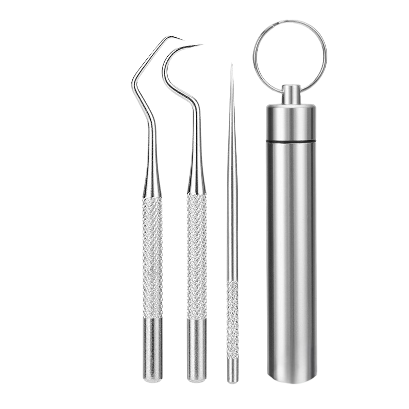 Dentaclean - Tandforsker og skraber i rustfrit stål 5