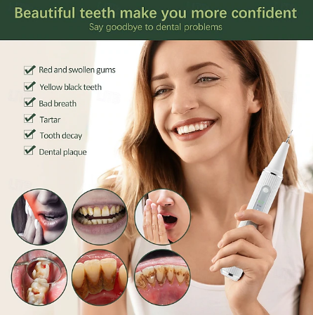 Dentora | Professionel ultralyds tandstensfjerner til effektiv tandpleje derhjemme 1