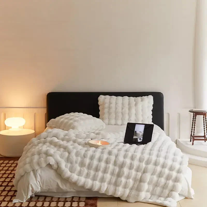 Det plysagtige tæppe, alle taler om! - WarmWool holder dig varm på kolde dage 5