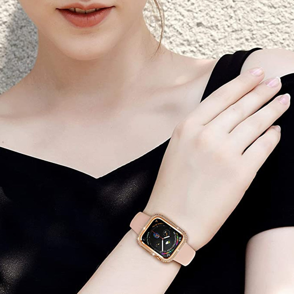 Diamantpluk til Apple Watch 1