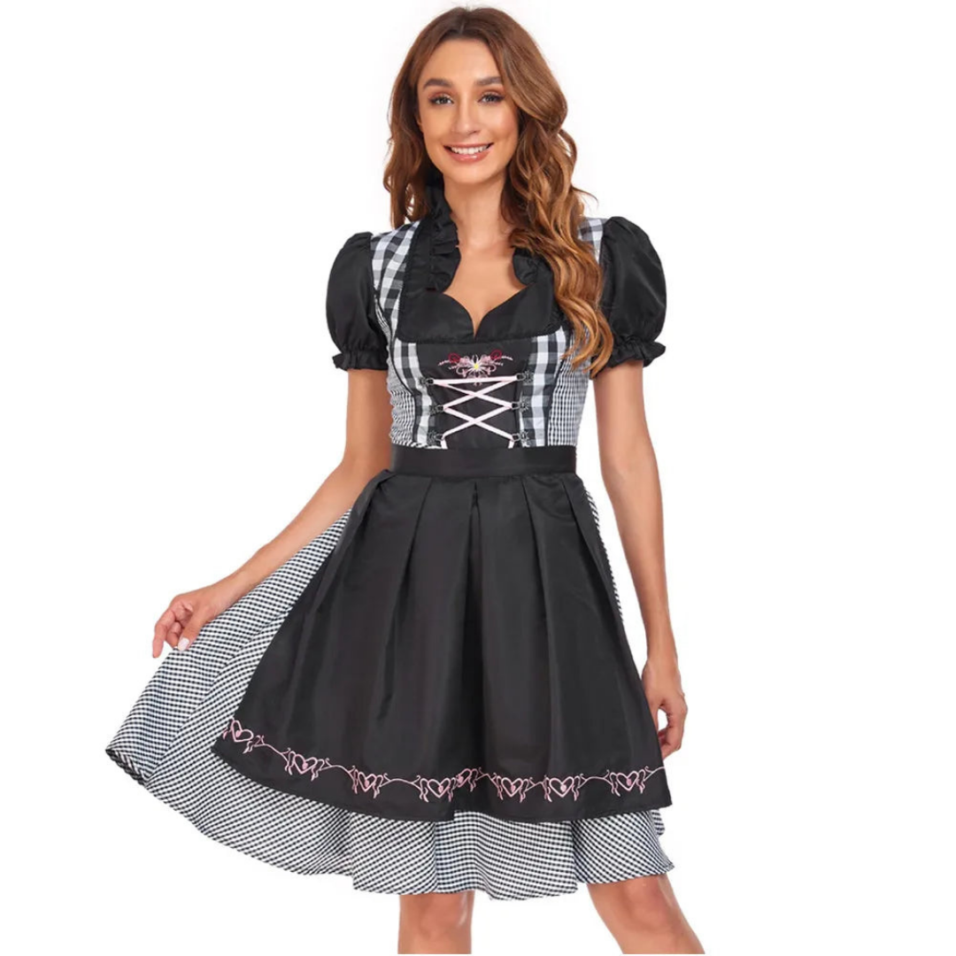 Dirndlkleid Damen Schwarz – Elegantes Dirndl Kaufen Für Jede Gelegenheit, Zeitlose Eleganz Und Hoher Tragekomfort 0