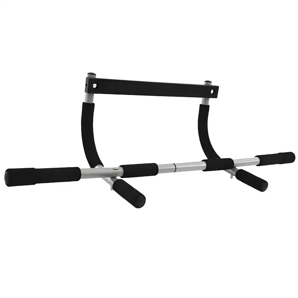 Døråbnings pull-up stang til hjemmegym – Indendørs body trainer til full body fitness, let ophængbar stang med skumgreb og robust design 0