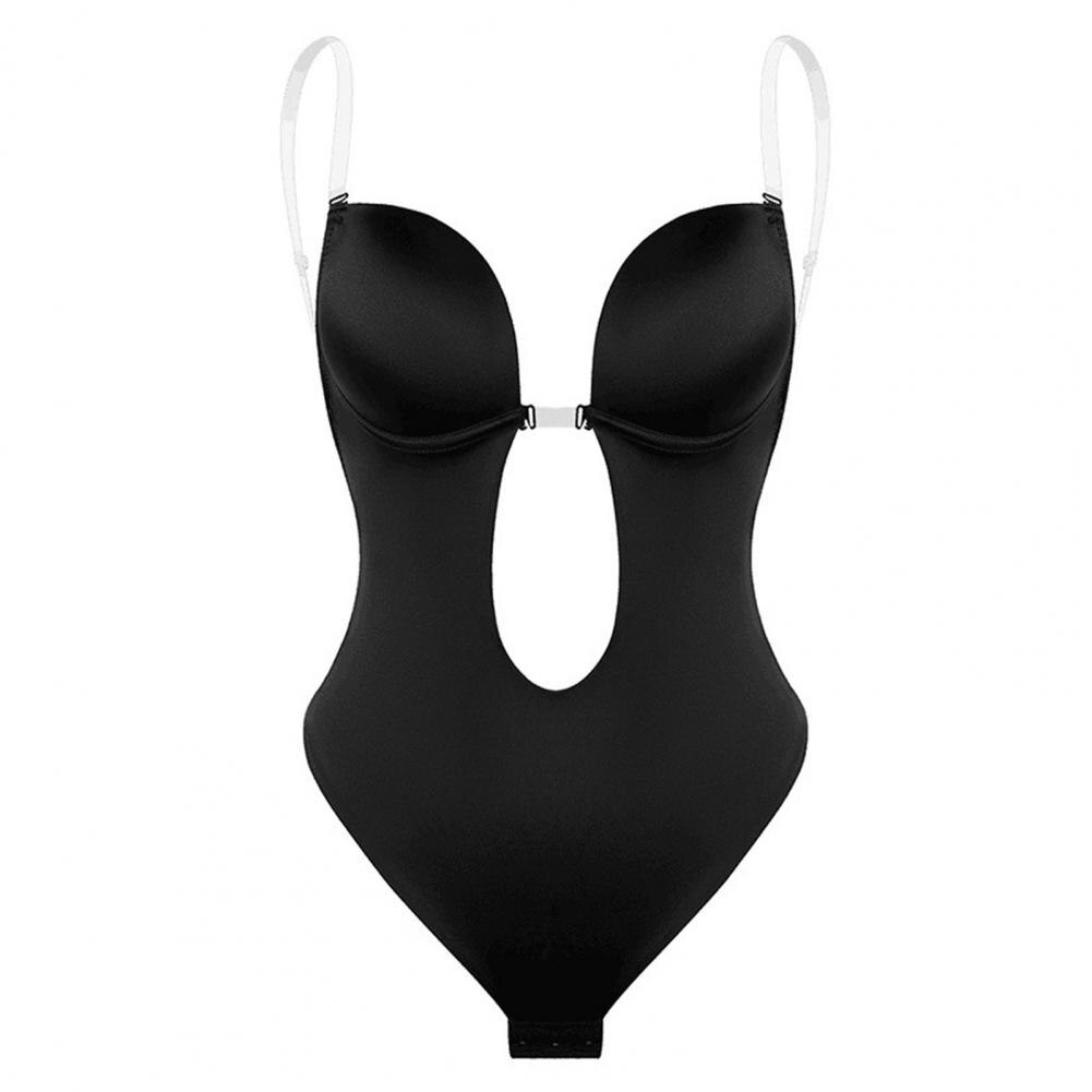 Dyb V-hals shapewear bodysuit - Ultimativ kropsformer til en fejlfri silhuet 1